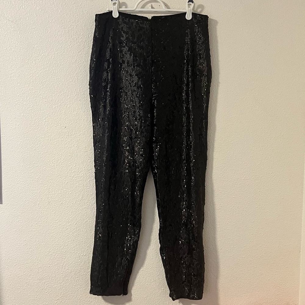 NBD sequin skinny pant